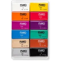 Staedtler Fimo 8043 C Modelliermasse 12 Farben