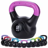 Body & Mind Kettlebell Body & Mind Kettlebell 2–20 kg – Profi Kettlebell mit Kunststoffmantel, (Profi Schwunghantel), Kraftraining Workout Gewicht (2 kg) 2 kg