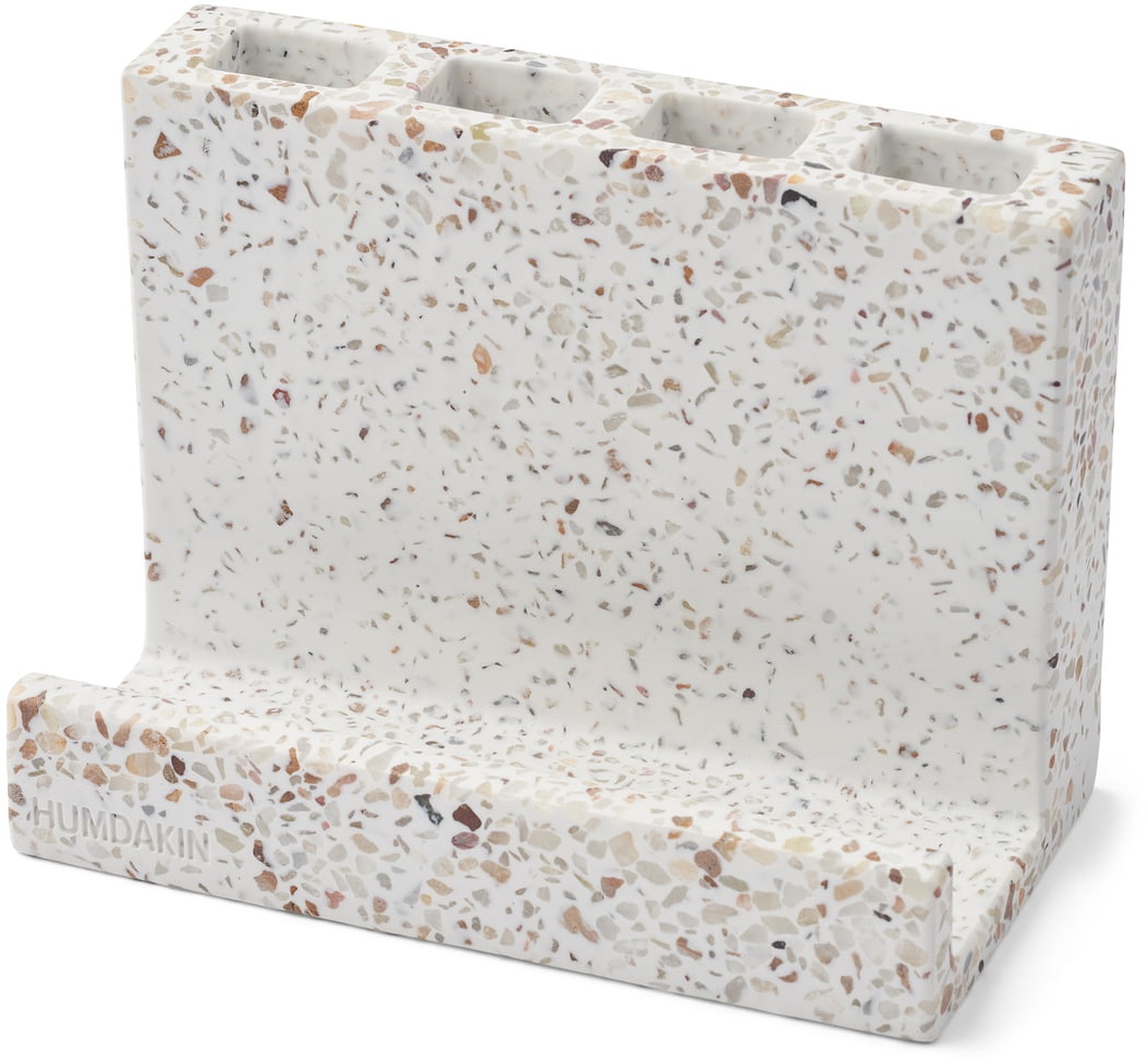 Humdakin - Terrazzo Aufbewahrung, rot / beige