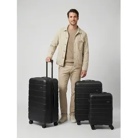 Saxoline Miami Koffer-Set 3-tlg. schwarz