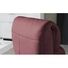HIMOLLA Relaxsessel Leder 83 x 113 x 92 cm Rot mit Relax-Funktion