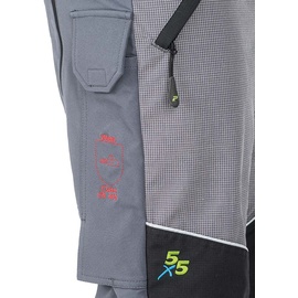 PSS Schnittschutzhose X-treme Vectran Rot/Schwarz - untersetzt