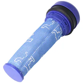 AccuCell Staubsaugerfilter für Staubsauger wie Dyson 923413-01, 92341301 , Vormotor-Filter, Gummi / Kunststoff / Mikrovlies