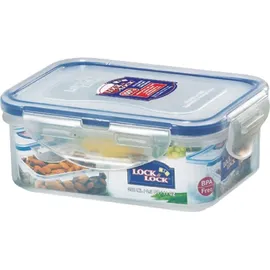 Lock & Lock Frischhaltedose rechteckig transparent 13,5 x 10,2 x 5,2 cm 0,35 l 12-teiliges Set