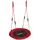 Relaxdays Nestschaukel Kinder Ø 100 cm Rot