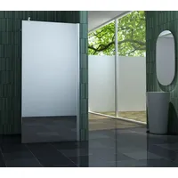impex-bad 10 mm Spiegelglas Duschtrennwand Free-mirror 120 x 200 cm
