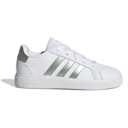 adidas für Damen. GW6506 Grand Court Lifestyle Tennis Schnürschuhe weiß (36), Wohnung, Schnürsenkel, Lässig