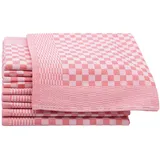 ZOLLNER Geschirrtücher rot 46x70 cm, 100, Kochen, Geschirrtücher - Schürzen, Geschirrtücher