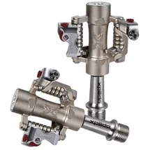 XPEDO Pedal Clipless M-FORCE 8 TI silber 9/16 Zoll