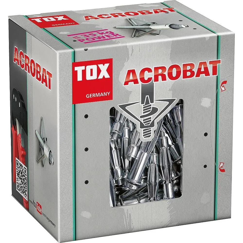 Metall-Hohlraumdübel Acrobat M6x65 mm VPE 25 Stück