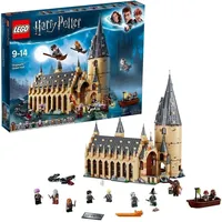 LEGO® Konstruktionsspielsteine Harry Potter Große Halle von Hogwarts, Geschenk für Zauberwelt-Fans, (Geschenk Weihnachten, Geburtstag, Frauen M...