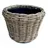 Van der Leeden Drypot Ø 43 x 33 cm Grau