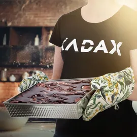 Kadax rechteckige Backform, 30.5x25.5 cm, Silber