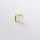 Steinberg Serie 480 Toilettenpapierhalter, ohne Deckel, Messing, Farbe: Brushed Gold