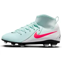 Nike Phantom Luna 2 Club Sneaker, Mint Atomic Red Off Noir, 33