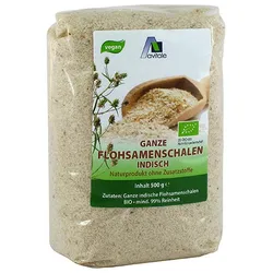 Flohsamenschalen Indisch Bio - Abgefüllt in Deutschland 500 g