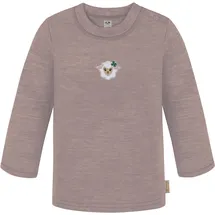 normani Outdoor Sports Baby Merino Longsleeve Taupo in Rosa | Gr.: 110/116
