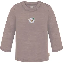 normani Outdoor Sports Baby Merino Longsleeve Taupo in Rosa | Gr.: 110/116
