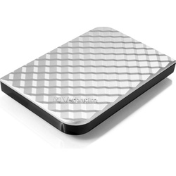 Verbatim 2,5″ portable Festplatte Hard Drive Store ’n‘ Go (1 TB), Externe Festplatte, Silber