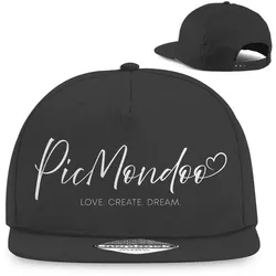 Snapback Rapper Cap picmondoo logo