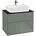 mit integrierter Beleuchtung x Olive Matt Lacquer/Glass Black Matt