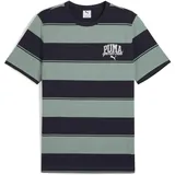 Puma Class Striped Herren T-Shirt, grün - S