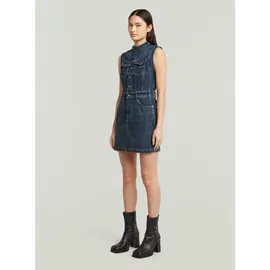 G-Star Kleid Jeanskleid Blau 34