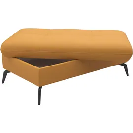 sit&more Polsterhocker Amica mit Stauraum 102 x 47 x 69 cm Gelb