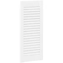 vidaXL Schranktür Lamellen-Design Weiß 69x29,5 cm, vidaXL
