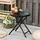 modfu Gartentisch Klapptisch Ø45 x 50 cm Schwarz