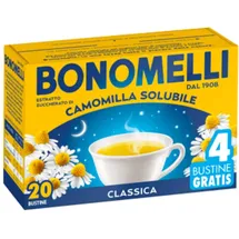 Bonomelli camomilla löslich entspannendes Getränk Kamille 20 beutel + 4 frei