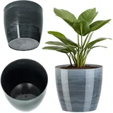 Kadax 18 x 18 x 16 cm Grau