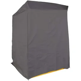 Hi Schutzhülle für Strandkorb 150 x 105 x 165/140 cm Anthrazit