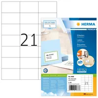 Herma Etiketten Premium, 70x42.3mm, weiß 70,0 x 42,3 mm