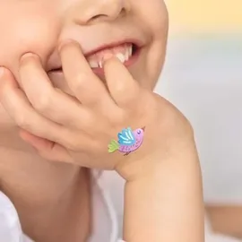 Moses Bunte Metallic-Tattoos