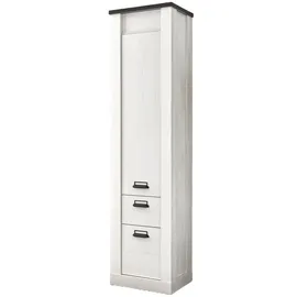 furn.design Stove Schuhschrank 51 x 201 x 0 cm weiß