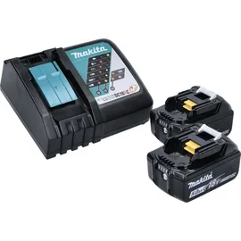 Makita DUR 368 ART inkl. 2 x 5,0 Ah + Ladegerät