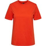 Pieces T-Shirt 'RIA', Orange, XS