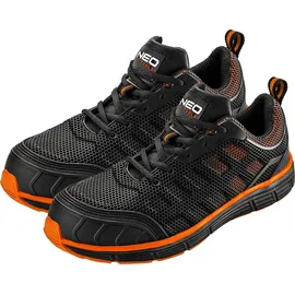 Neo Tools Arbeitsschuhe Herren Damen Sicherheitsschuhe Sneakers – Größe 42 - Schwarz - 42