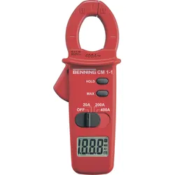 Benning CM 1-1 Stromzange digital CAT III 600 V Anzeige (Counts): 2000 044061