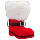 IDENA Nikolausstiefel rot 10x6x11cm