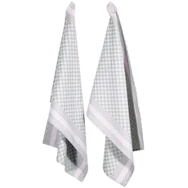 PAD Geschirrtuch PAD "PIT RELOADED", grau (light grau), B:50cm H:1cm L:70cm, 100% Baumwolle, Geschirrtücher, Geschirrtuch, 100% Baumwolle, 50x70 cm, Karo Design