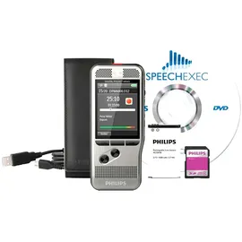 Philips Pocket Memo DPM6000 Digitales Diktiergerät mit 2Mic-Stereoaufnahme