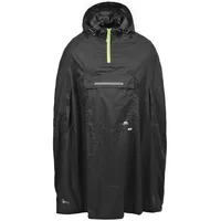Trespass Qikpac Poncho Unisex Schwarz M