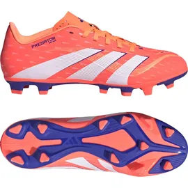adidas Predator Club MG/FG Herren Signal Coral/Cloud White/Beam Orange 44