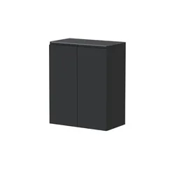 Hängeschrank   ¦ grau ¦ Maße (cm): B: 80 H: 100 T: 45.0