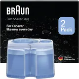 Braun 3-in-1 ShaverCare Reinigungskartuschen für Reinigungsstationen,