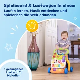 Vtech Spiel- und Laufwagen orange