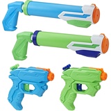 Hasbro Super Soaker Party 4er Pack Wasserpistolen (E2999EU4)