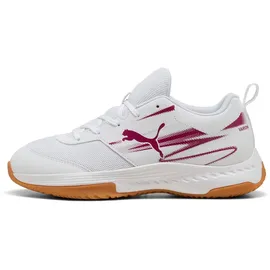Puma Varion II Jr White/Berry 34